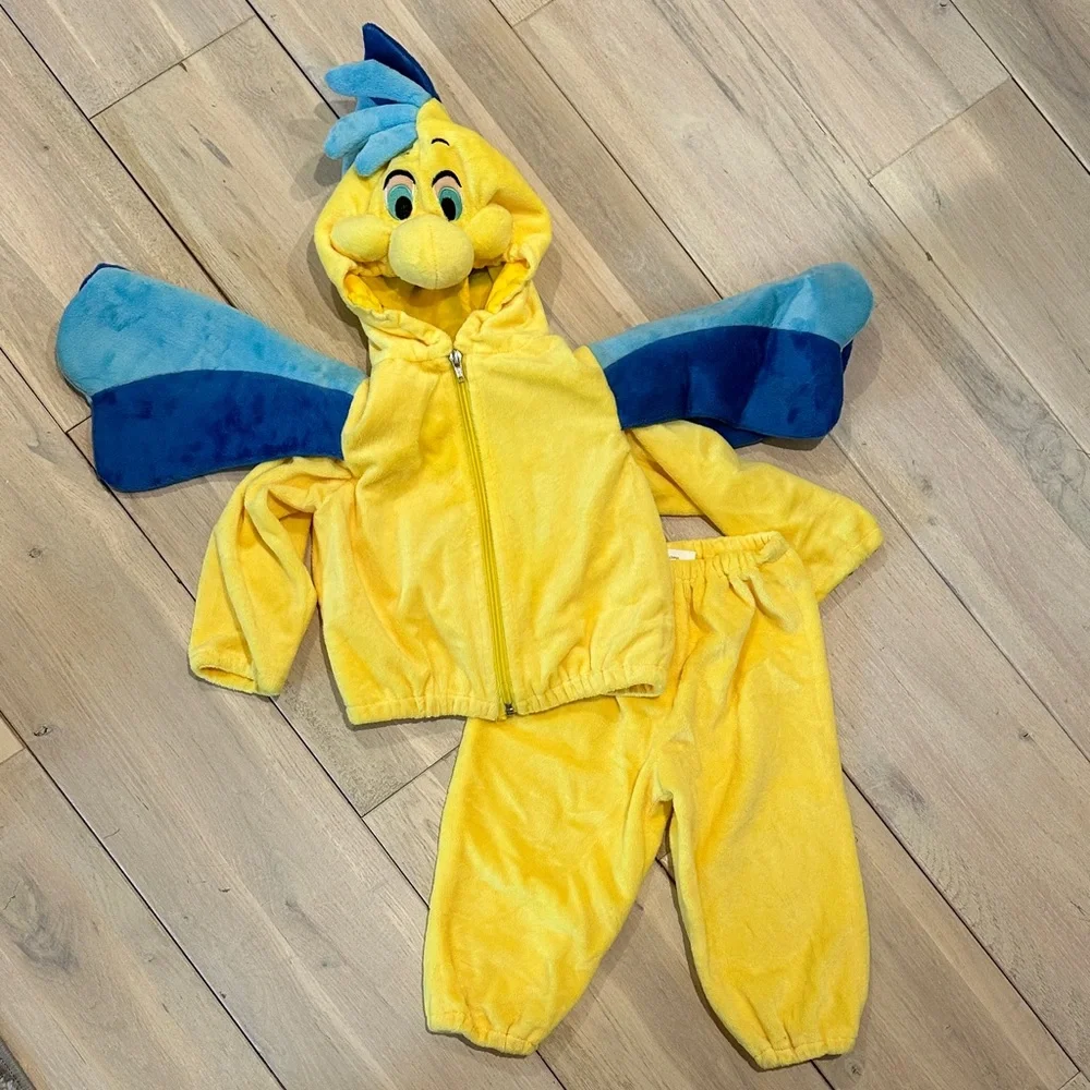 Baby Flounder Disney Little Mermaid Cozy Costume 18 months